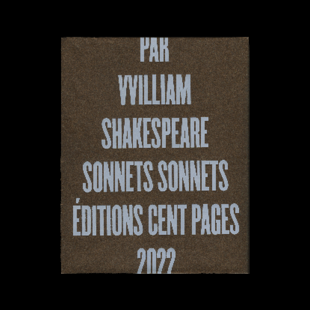 Sonnets Sonnets, par William Shakespeare